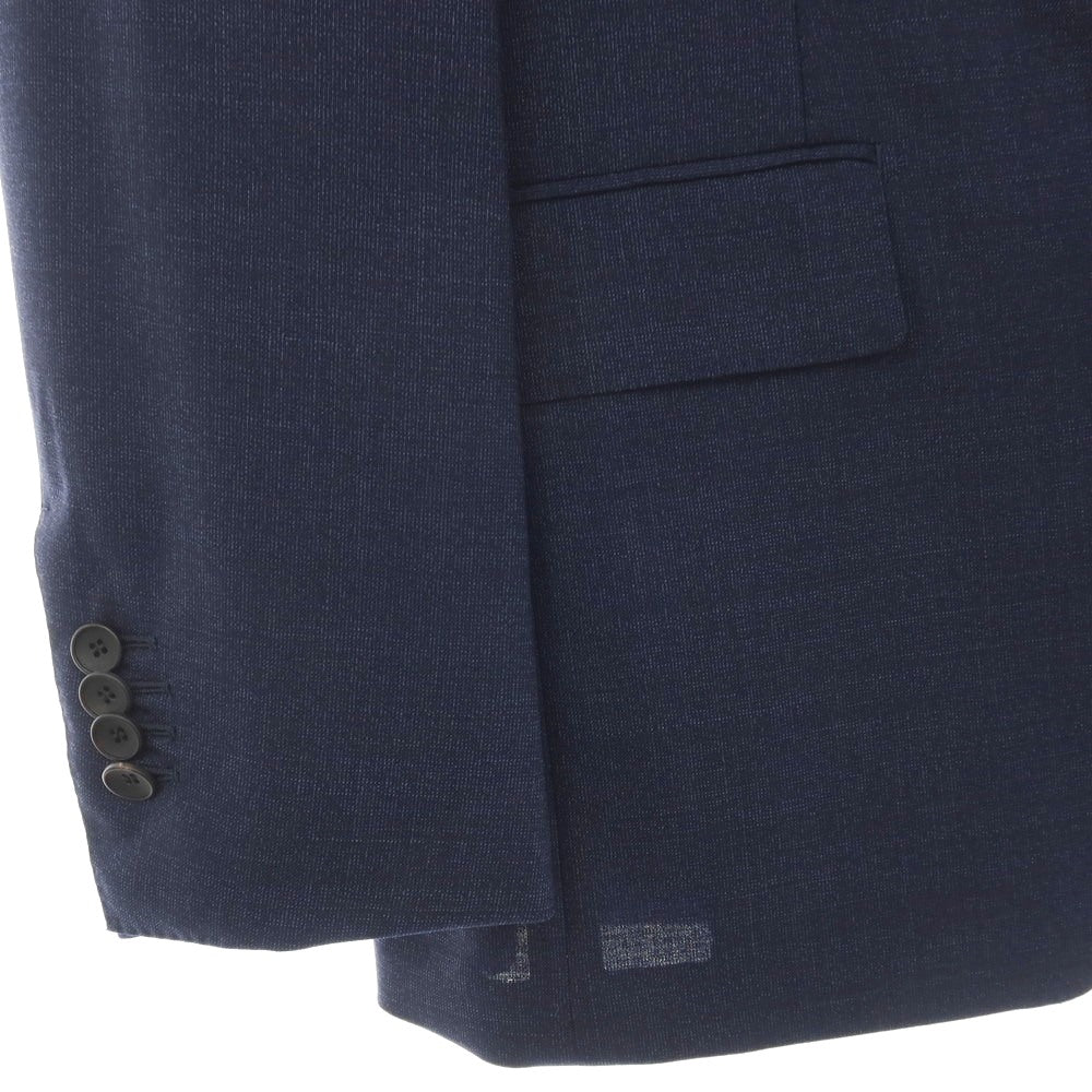 【中古】アルティジャナーレ Artigianale ウール 3つボタンスーツ ネイビー【サイズ46】【 状態ランクB 】【 メンズ 】