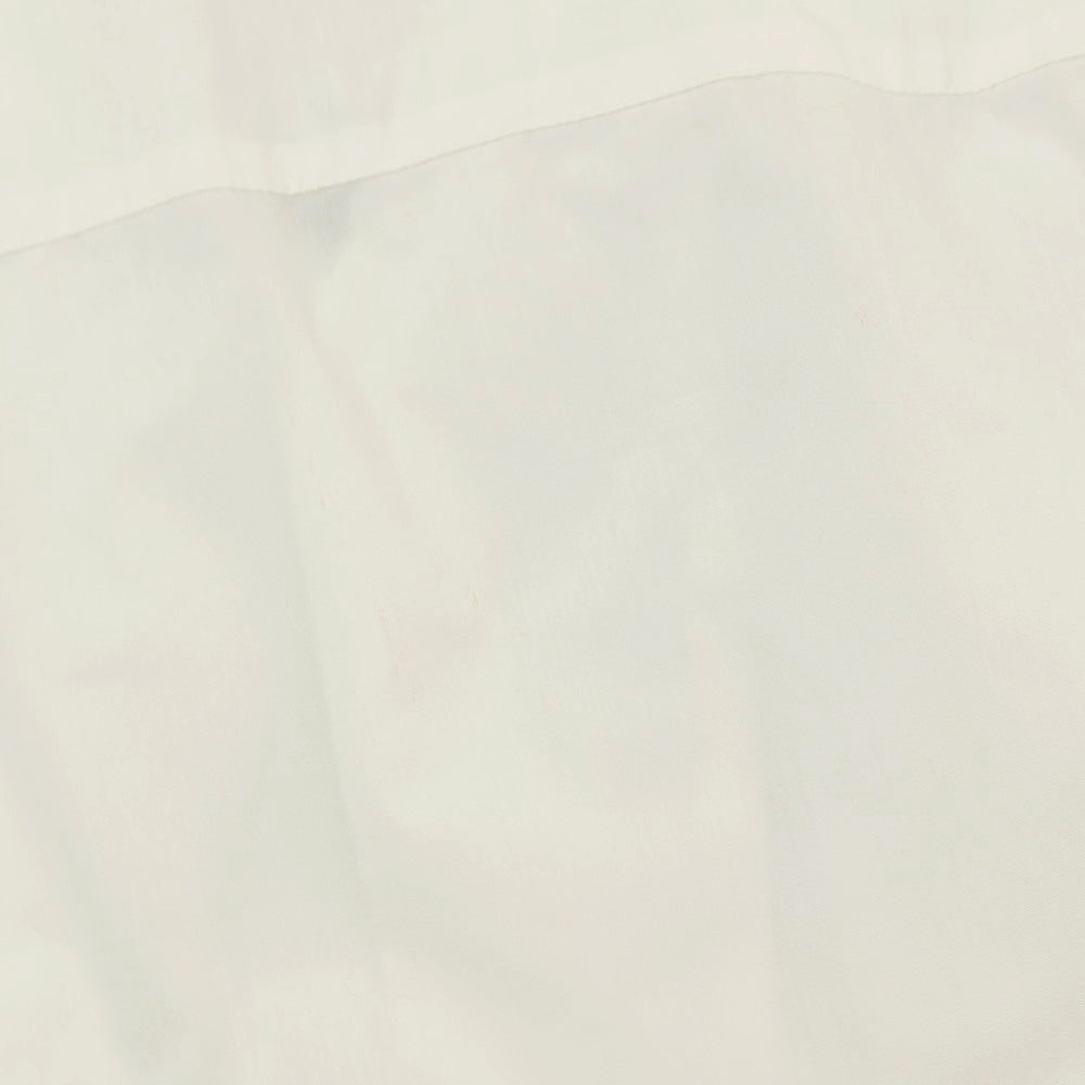 【中古】ハバネラ HAVANERA コットンポリエステル 刺しゅうデザイン オープンカラー 半袖シャツ ホワイト【サイズS】【 状態ランクC 】【 メンズ 】