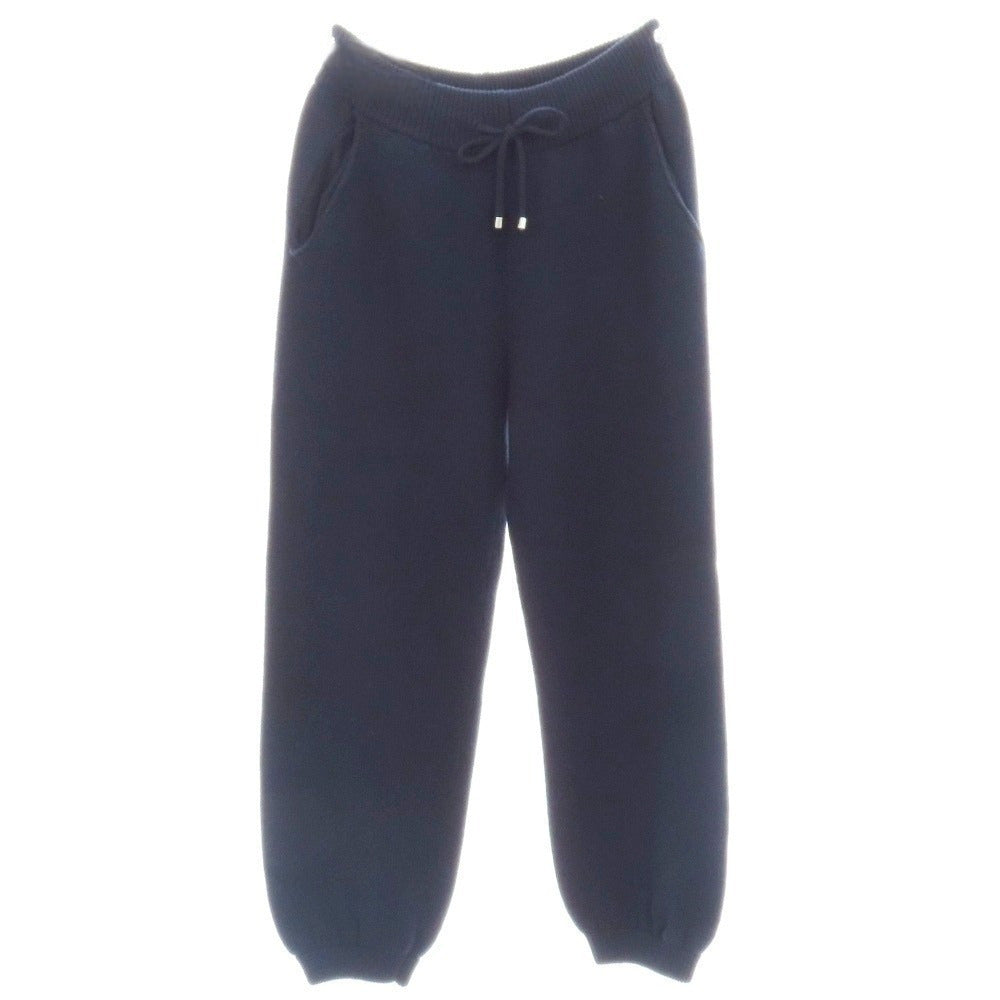 【中古】バフィー BAFY ウール ニット イージーパンツ ネイビー【サイズ46】【 状態ランクB 】【 メンズ 】