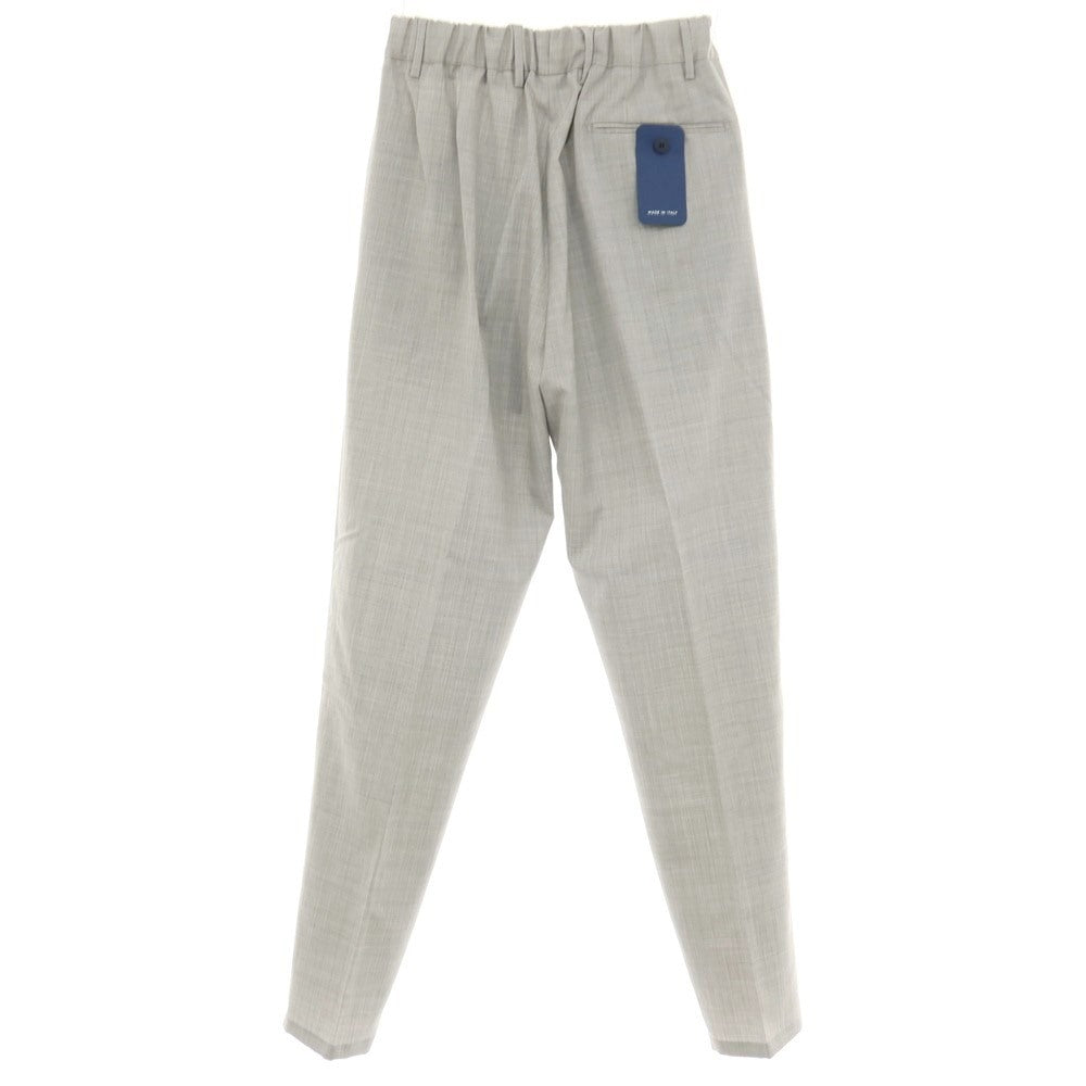 【SALE30%OFF/返品不可】【中古】エキパージュ Equipage PLEA18 ウール イージースラックスパンツ ライトグレー【 サイズ44 】【 状態ランクA 】【 メンズ 】