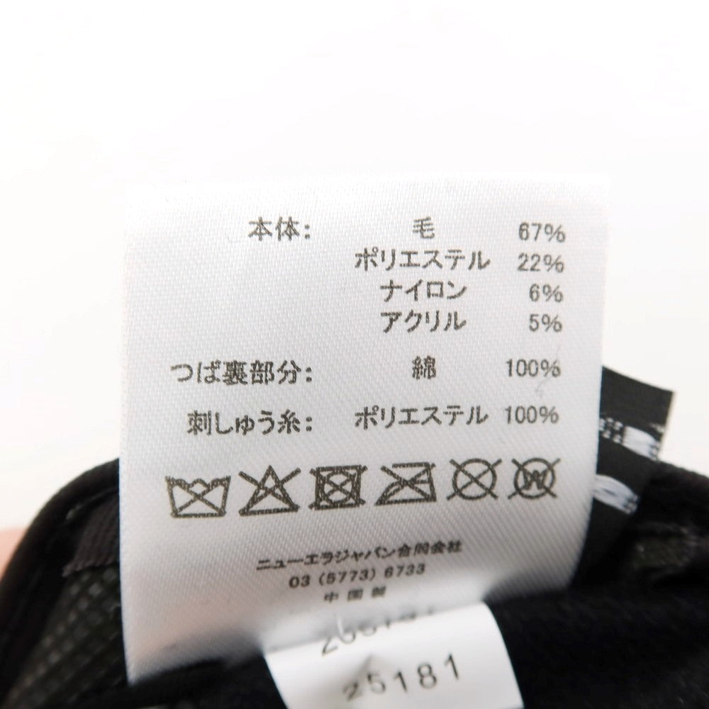 【中古】キス KITH × NEW ERA × 読売ジャイアンツ ベースボールキャップ 帽子 ブラックxオレンジ【 状態ランクA 】【 メンズ 】