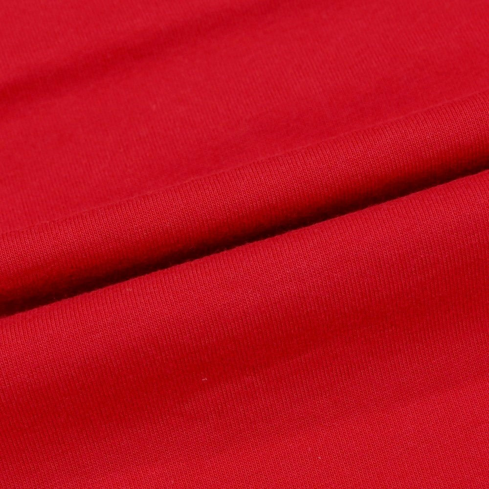 【中古】バレンシアガ BALENCIAGA ダメージ加工 コットン モックネック 半袖Tシャツ レッド【サイズ2】【 状態ランクA 】【 メンズ 】