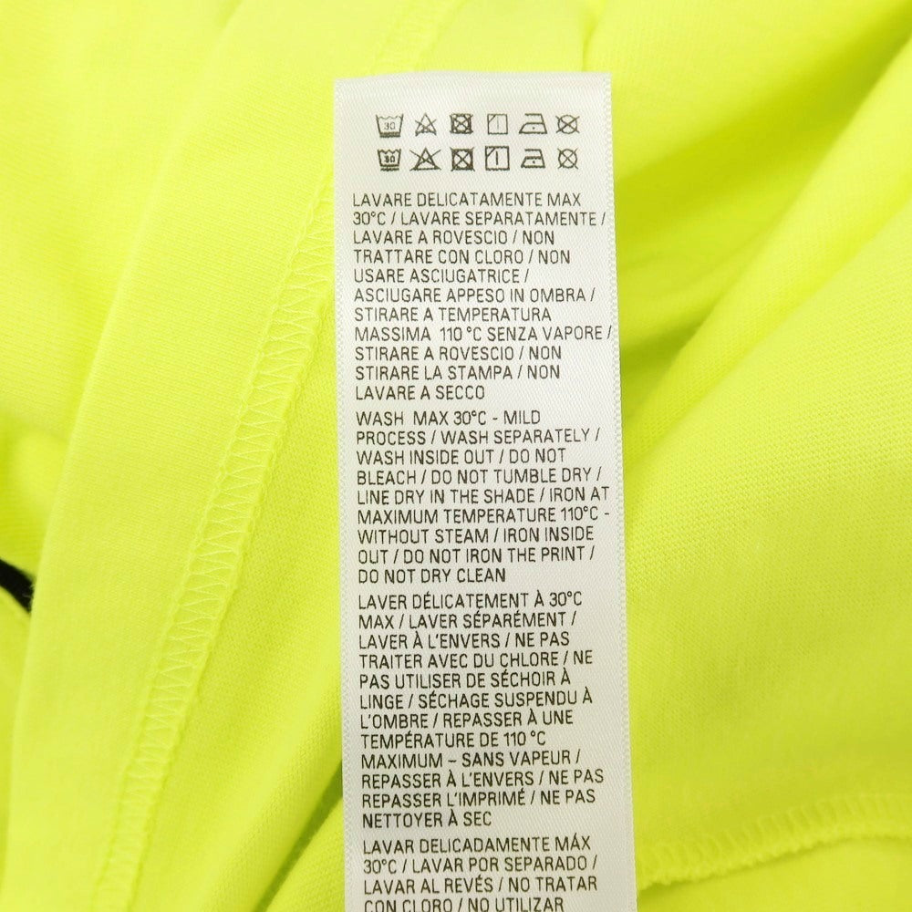【中古】バレンシアガ BALENCIAGA コットン クルーネック 半袖Tシャツ ネオンイエロー【サイズ1】【 状態ランクA 】【 メンズ 】