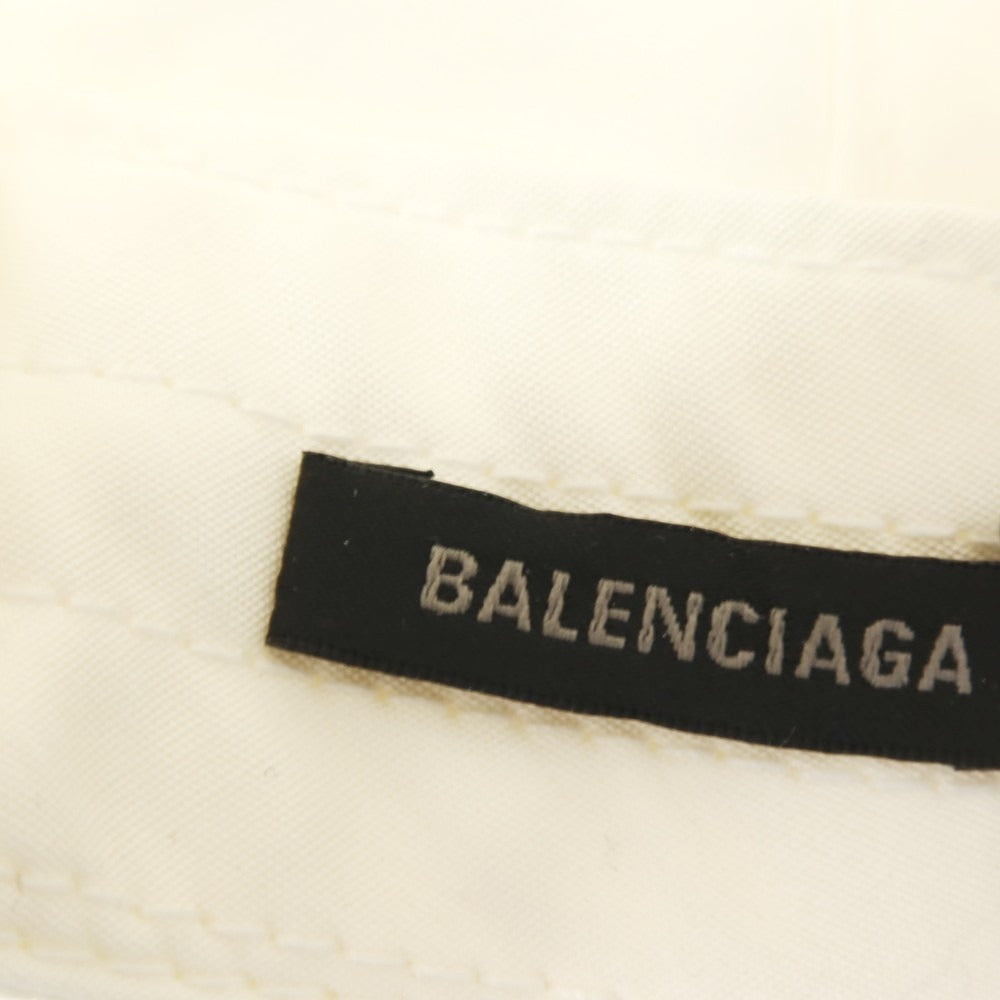 【中古】【未使用】バレンシアガ BALENCIAGA Tokyo Cap ベースボールキャップ 帽子 ホワイト【サイズL(59cm)】【 状態ランクS 】【 メンズ 】