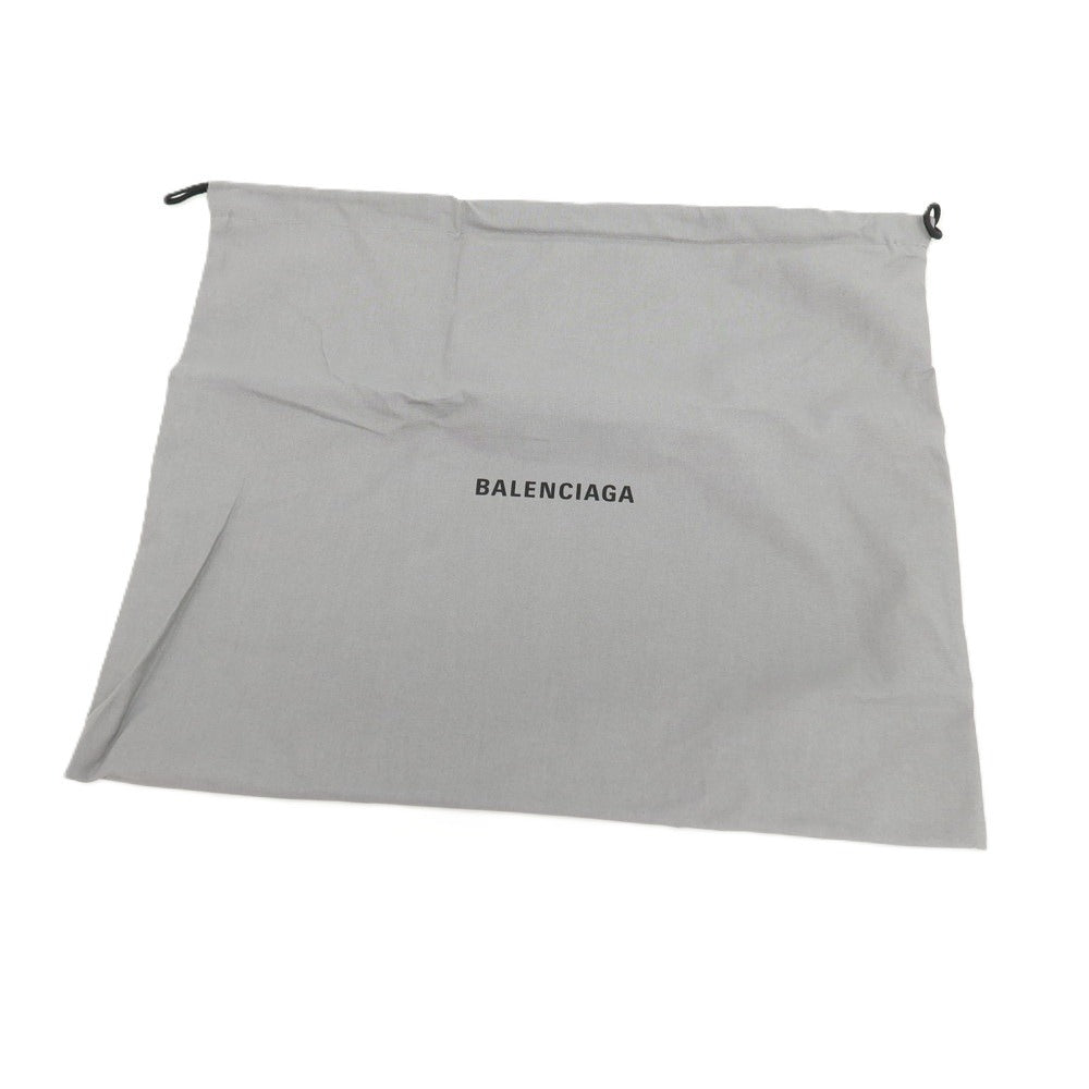 【中古】【未使用】バレンシアガ BALENCIAGA レザー クラッチバッグ ブラック【 状態ランクS 】【 メンズ 】