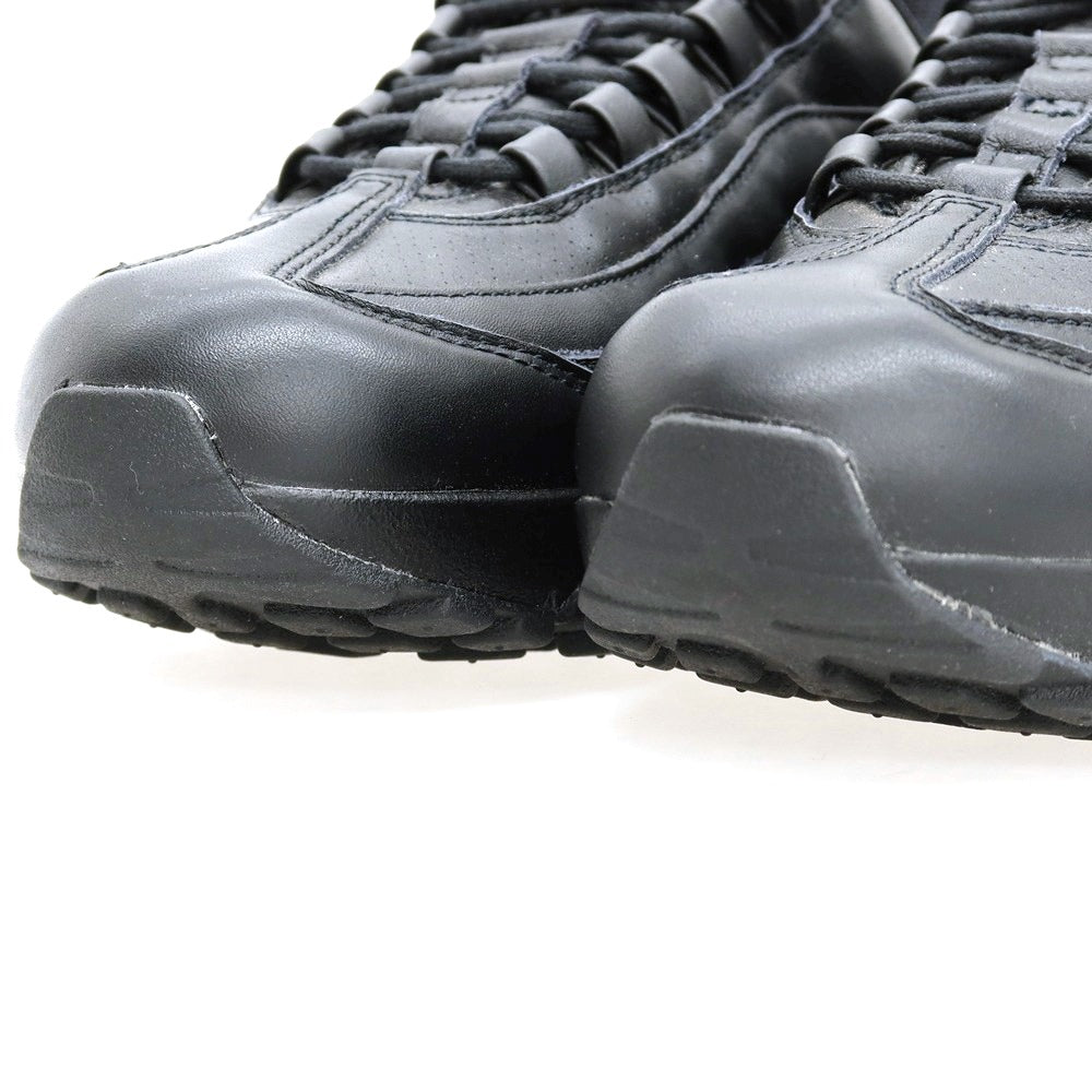 【中古】ナイキ NIKE AIR MAX 95 BIG BUBBLE レザー スニーカー ブラック【サイズ26.5】【 状態ランクA 】【 メンズ 】
