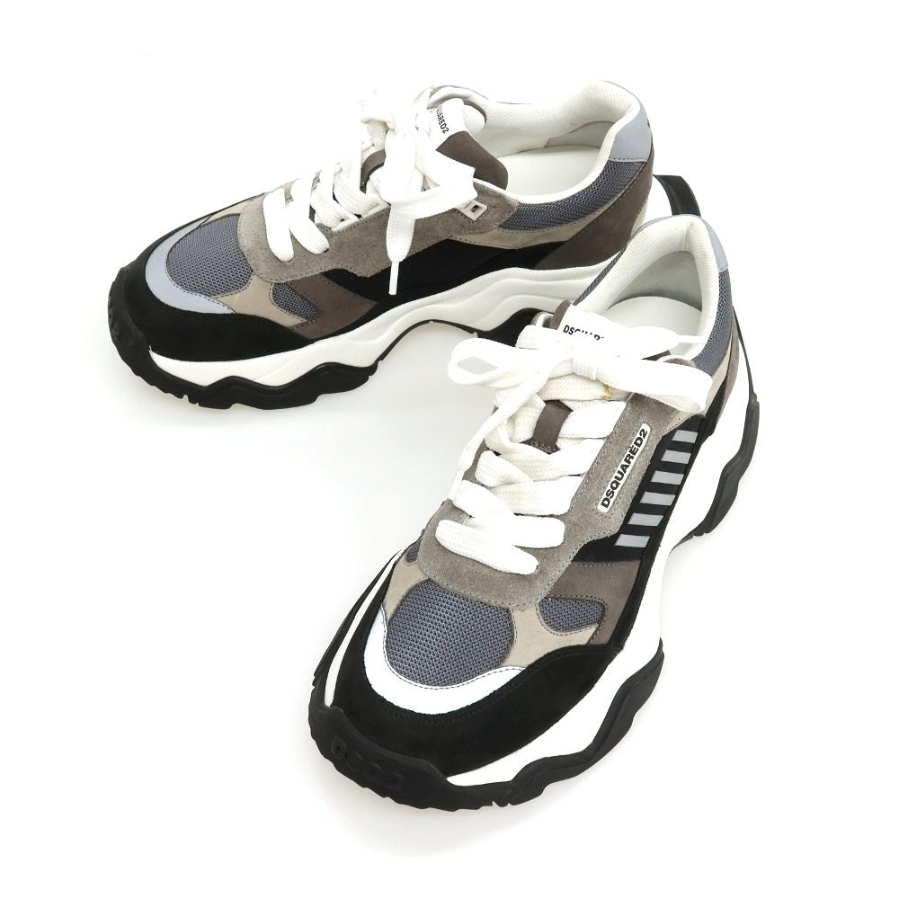 新品アウトレット】ディースクエアード DSQUARED2 Wave スエード系 