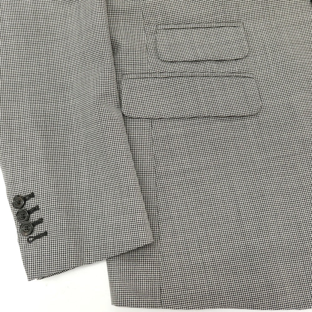 【新品アウトレット】ディースクエアード DSQUARED2 LONDON ウール ハウンドトゥース 2つボタンスーツ セットアップ グレー【サイズ52】【 状態ランクN- 】【 メンズ 】