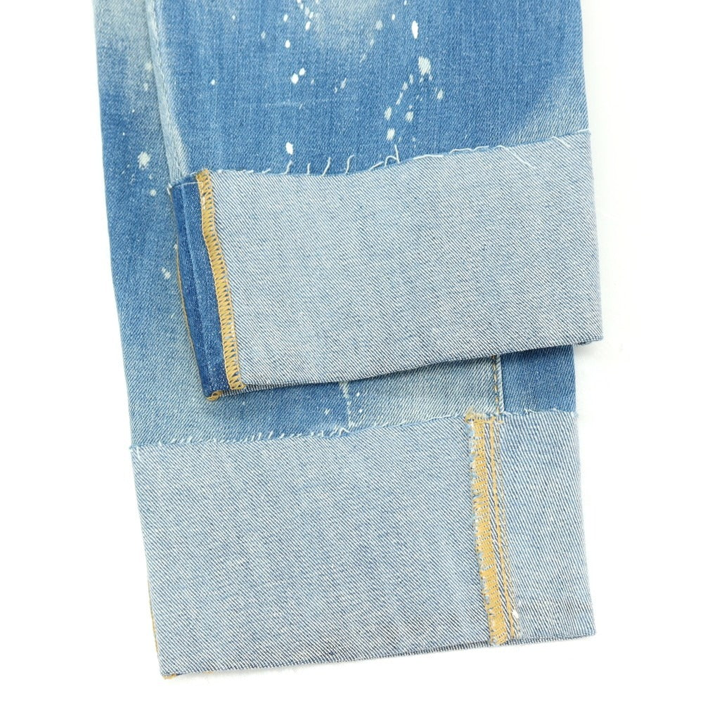 【新品】ディースクエアード DSQUARED2 SAILOR JEAN ストレッチ コットンポリエステル デニムパンツ ジーンズ ブルー【サイズ42】【 状態ランクN 】【 メンズ 】