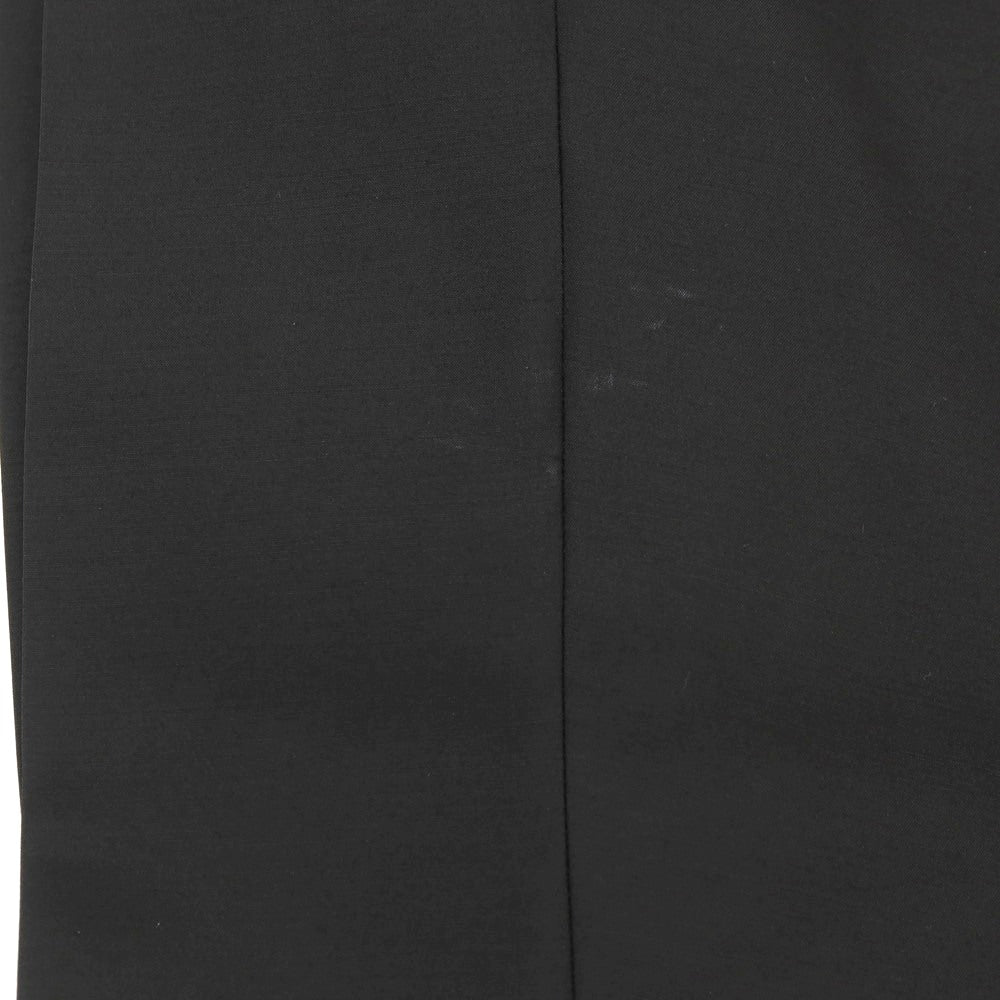 【SALE50%OFF/返品不可】【新品アウトレット】ディースクエアード DSQUARED2 CIGARETTE PANT ウールシルク ドレススラックスパンツ ブラック【 サイズ46 】【 状態ランクN- 】【 メンズ 】