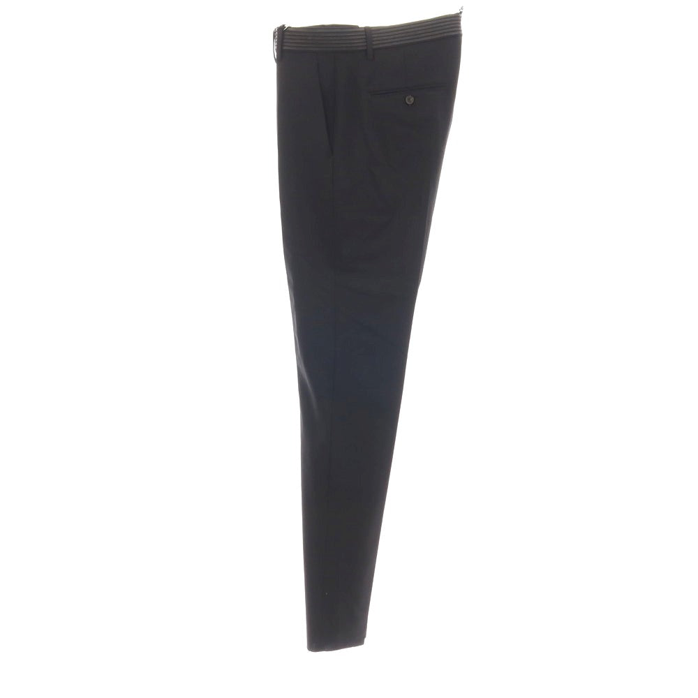 【新品】ディースクエアード DSQUARED2 CIGARETTE PANT ストレッチ ウール カジュアルスラックスパンツ ブラック【サイズ48】【 状態ランクN 】【 メンズ 】