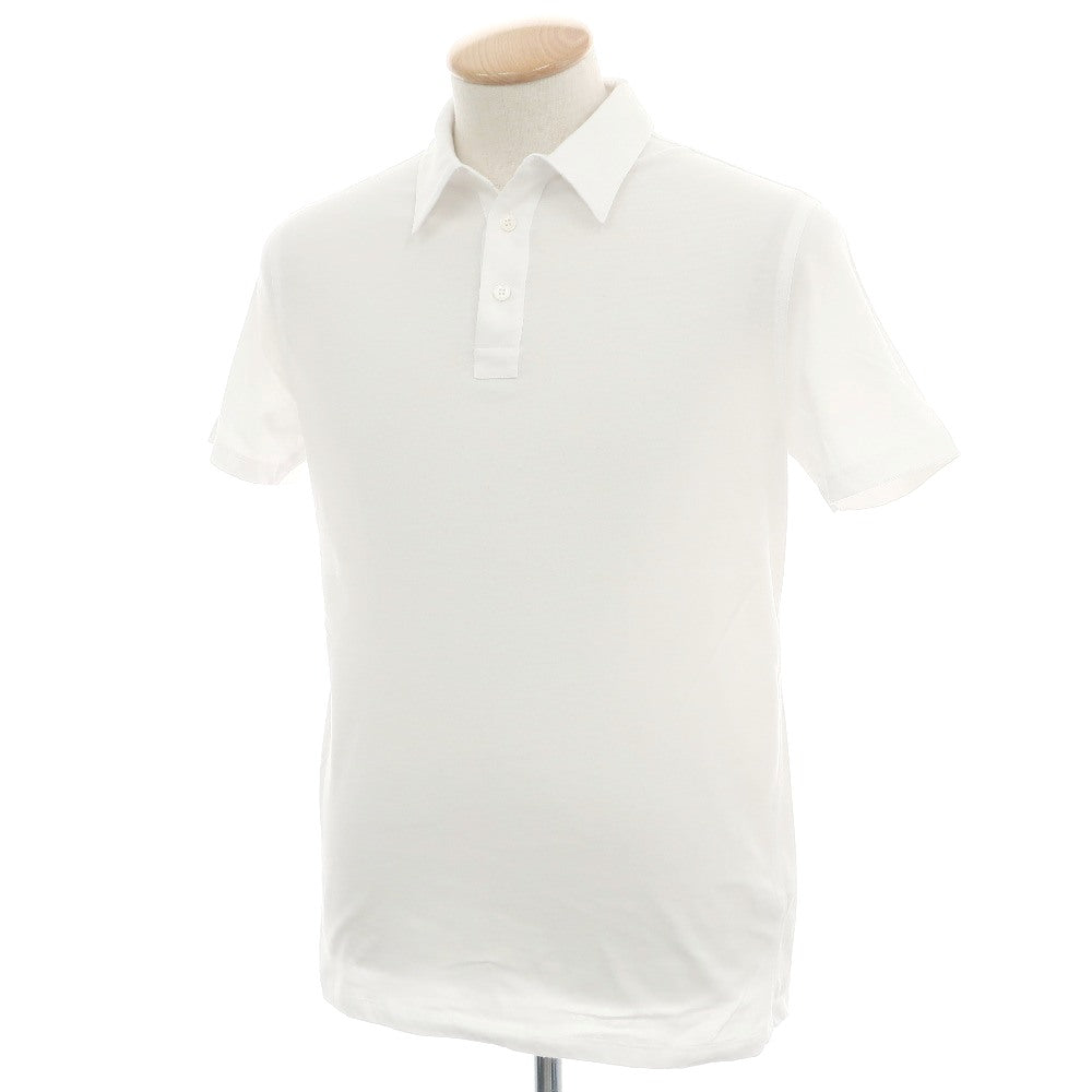 【新品】マジェスティック フィラチュール オム MAJESTIC FILATURES HOMME オーガニックコットン 半袖ポロシャツ ホワイト【サイズS】【 状態ランクN 】【 メンズ 】