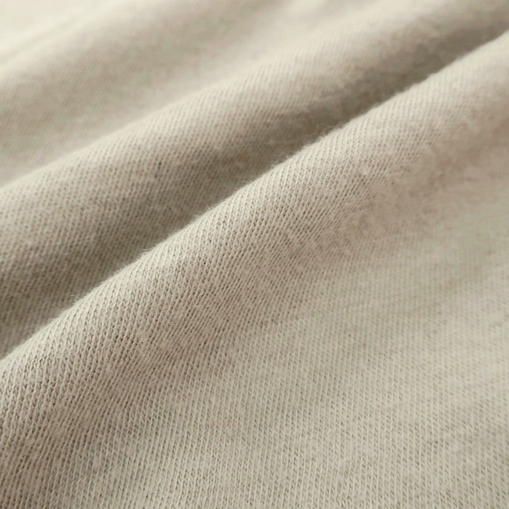 【新品】マジェスティック フィラチュール オム MAJESTIC FILATURES HOMME コットンカシミヤ Vネック 半袖Tシャツ サンドベージュ系【サイズM】【 状態ランクN 】【 メンズ 】