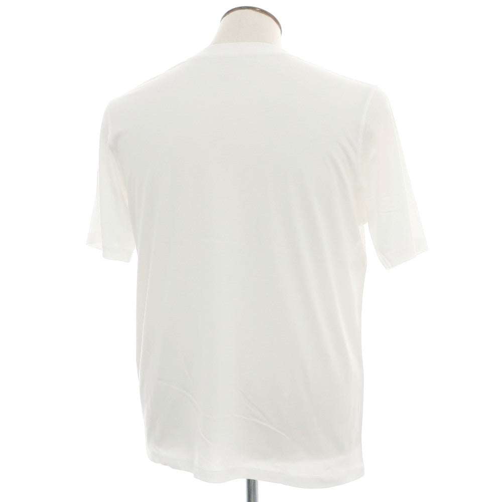 【新品】マジェスティック フィラチュール オム MAJESTIC FILATURES HOMME リヨセルオーガニックコットン クルーネック 半袖Tシャツ ホワイト【サイズL】【 状態ランクN 】【 メンズ 】