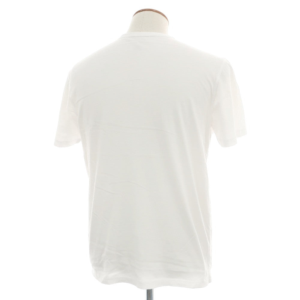 【新品】マジェスティック フィラチュール オム MAJESTIC FILATURES HOMME コットン ヘンリーネック 半袖Tシャツ ホワイト【サイズM】【 状態ランクN 】【 メンズ 】