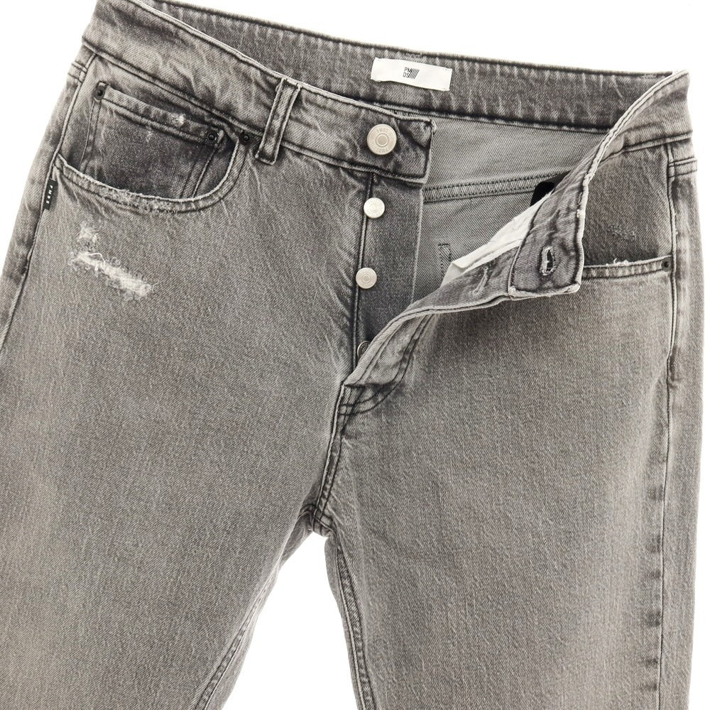 【新品】ピーエムディーエス PMDS 42-137PM TOMMY コットンポリウレタン デニムパンツ ジーンズ グレー【サイズ33】【 状態ランクN 】【 メンズ 】