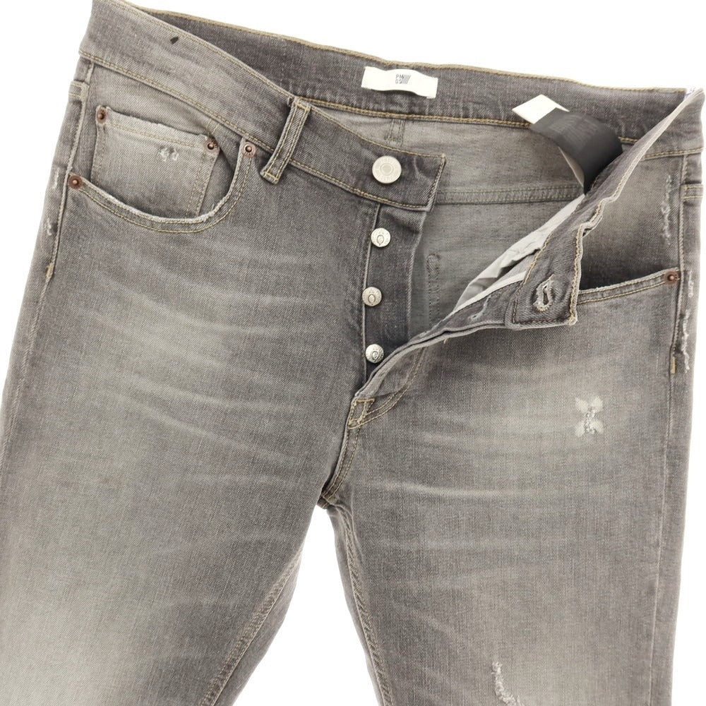 【新品】ピーエムディーエス PMDS 32-140PM PAUL ストレッチ コットン デニムパンツ ジーンズ グレー【サイズ33】【 状態ランクN 】【 メンズ 】