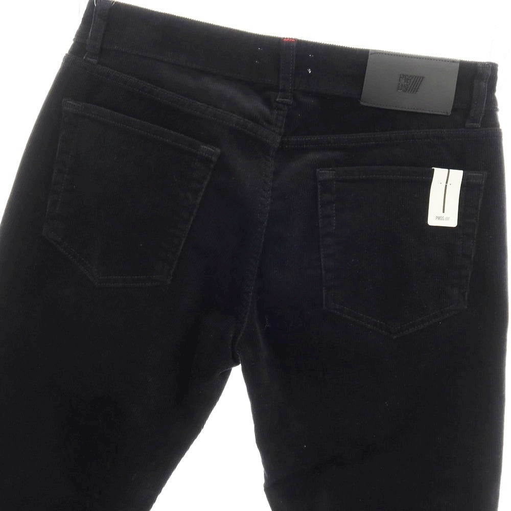 【SALE10%OFF/返品不可】【新品】ピーエムディーエス PMDS 42-138PM NEW RICHARD ストレッチ コットン コーデュロイパンツ ブラック【 サイズ33 】【 状態ランクN 】【 メンズ 】