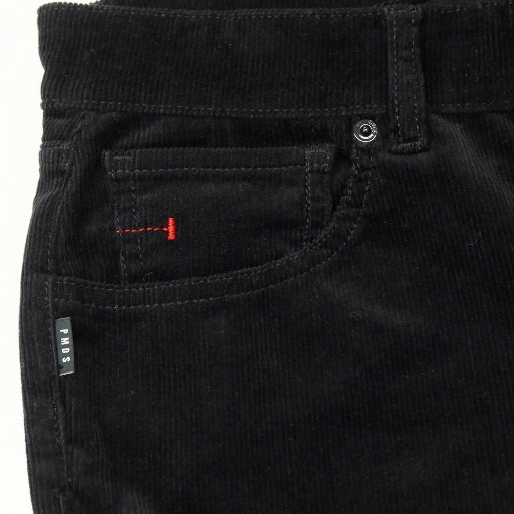 【SALE10%OFF/返品不可】【新品】ピーエムディーエス PMDS 42-138PM NEW RICHARD ストレッチ コットン コーデュロイパンツ ブラック【 サイズ33 】【 状態ランクN 】【 メンズ 】