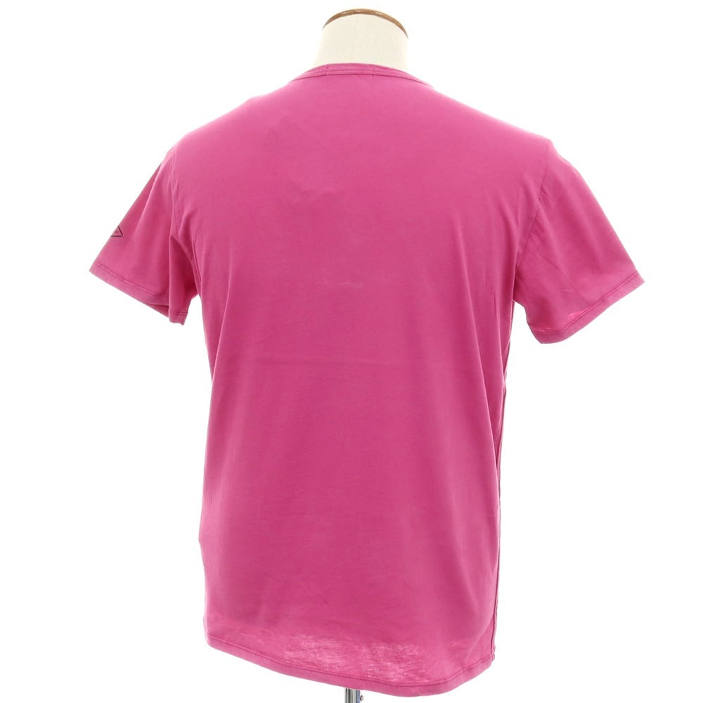 【新品】リプレイ REPLAY コットン クルーネック 半袖ポケットTシャツ パープルピンク系【サイズM】【 状態ランクN 】【 メンズ 】