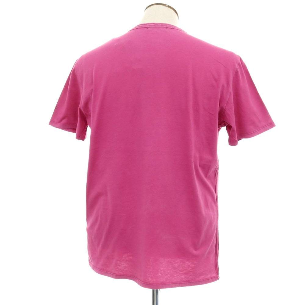 【新品】リプレイ REPLAY コットン クルーネック 半袖ポケットTシャツ パープルピンク系【サイズXL】【 状態ランクN 】【 メンズ 】