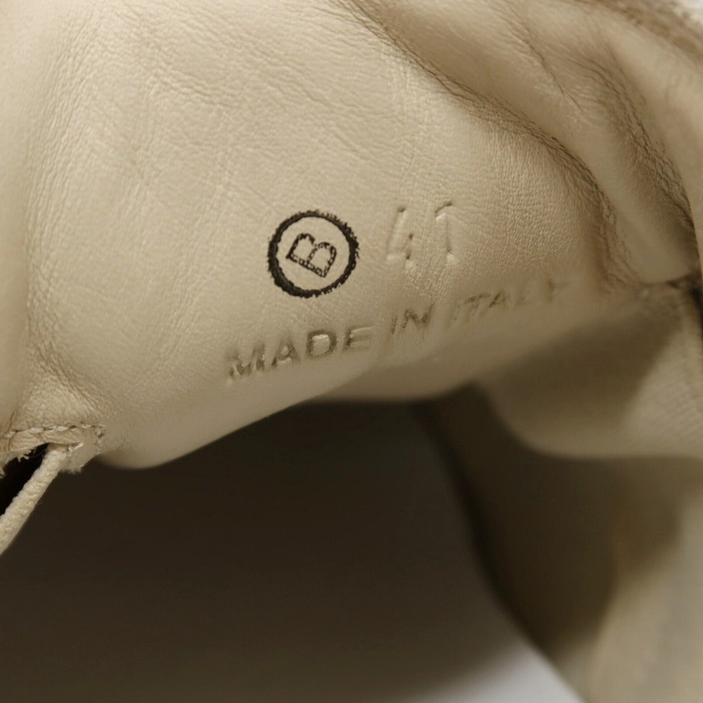 【新品アウトレット】マルタンマルジェラ22 Martin Margiela 22 ジャーマントレーナー レザー スニーカー ホワイト系【サイズ41】【 状態ランクN- 】【 メンズ 】