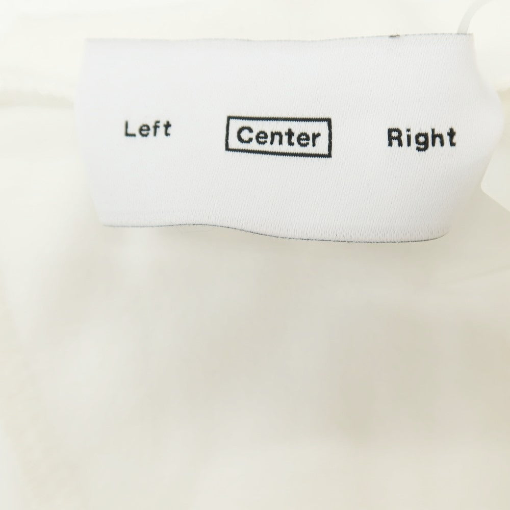 【中古】【未使用】ポスト アーカイブ ファクション POST ARCHIVE FACTION 6.0 TEE CENTER コットンポリウレタン クルーネック 半袖Tシャツ ホワイト【サイズM】【 状態ランクS 】【 メンズ 】