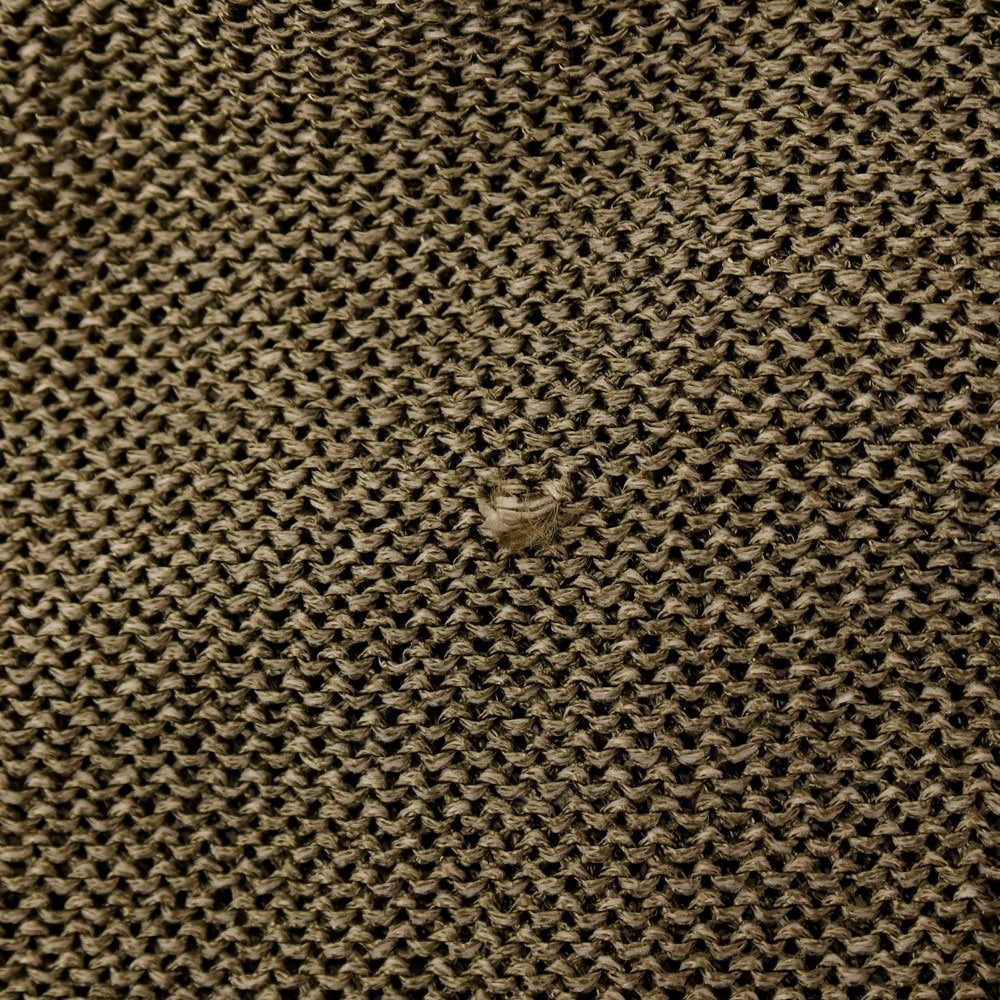 【中古】ジム gim レーヨン美濃和紙 ニット カーディガン カーキブラウン系【サイズ2】【 状態ランクB 】【 メンズ 】