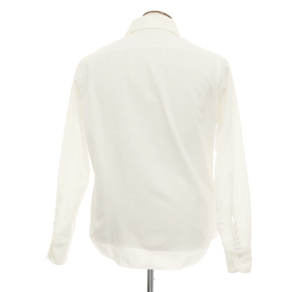 【中古】フィナモレ Finamore コットン ホリゾンタルカラー ドレスシャツ ホワイト【サイズ41】【 状態ランクC 】【 メンズ 】