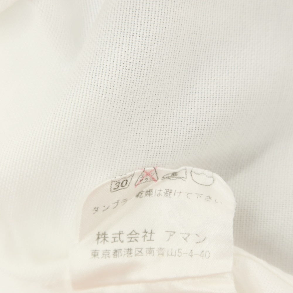 【中古】フィナモレ Finamore コットン ホリゾンタルカラー ドレスシャツ ホワイト【サイズ41】【 状態ランクC 】【 メンズ 】