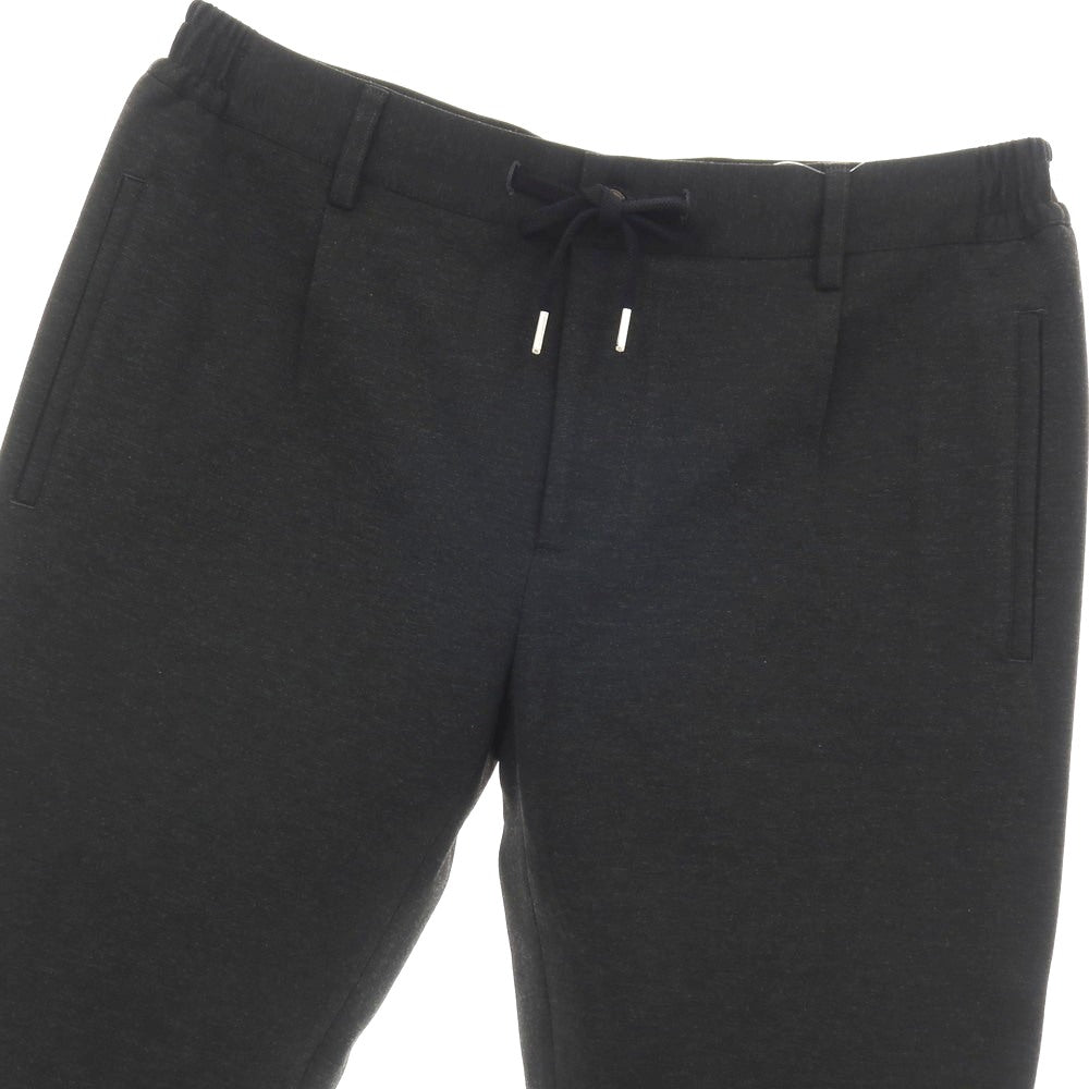 【中古】ベルナルド ジュスティ BERNARDO GIUSTI SUPERB レーヨンナイロン ジャージー イージーパンツ チャコールグレー【サイズ50】【 状態ランクA 】【 メンズ 】