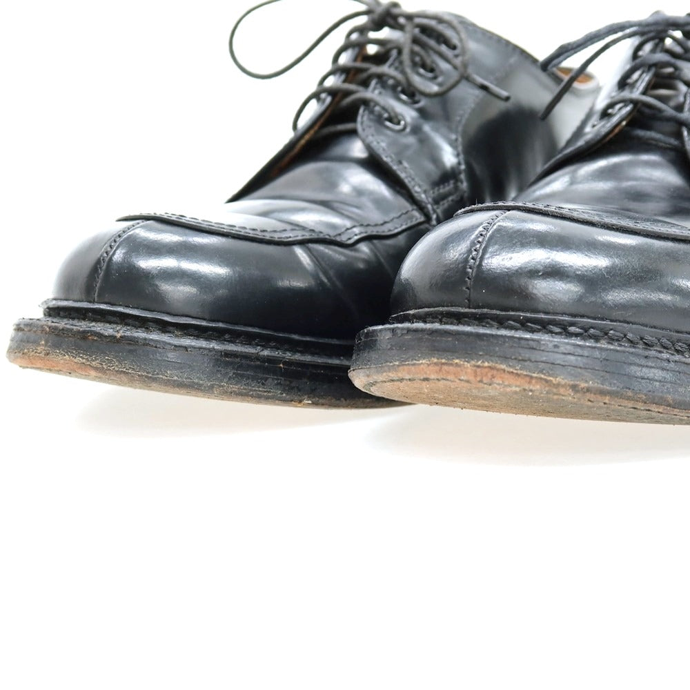 【中古】オールデン ALDEN 7135Y コードバン レザー スプリットトゥ ブラック【 サイズ7E 】【 状態ランクB 】【 メンズ 】