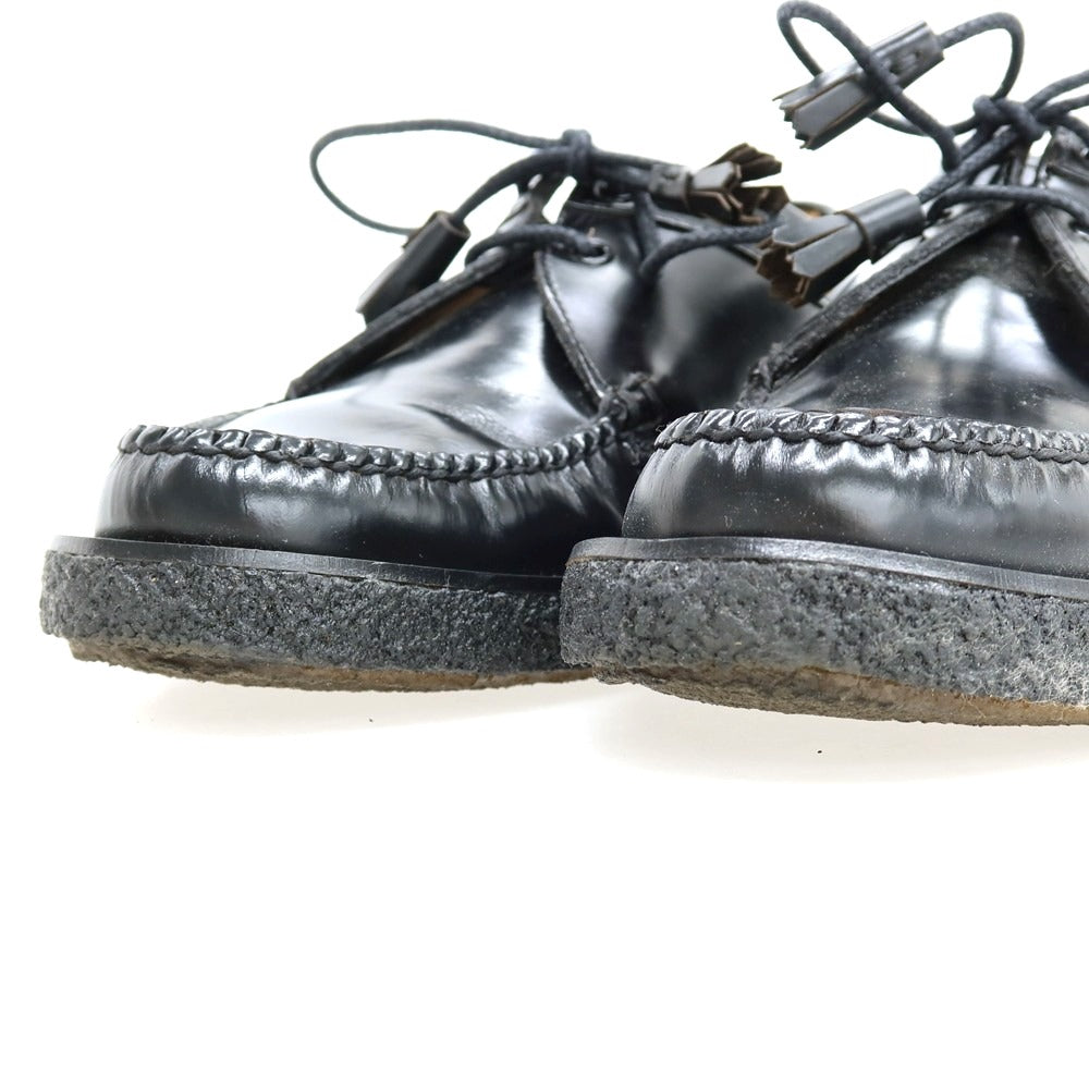 【中古】ジーエイチバス G.H.BASS&CO. CREPE TIE ガラスレザー ドレスシューズ ブラック【サイズ41】【 状態ランクB 】【 メンズ 】