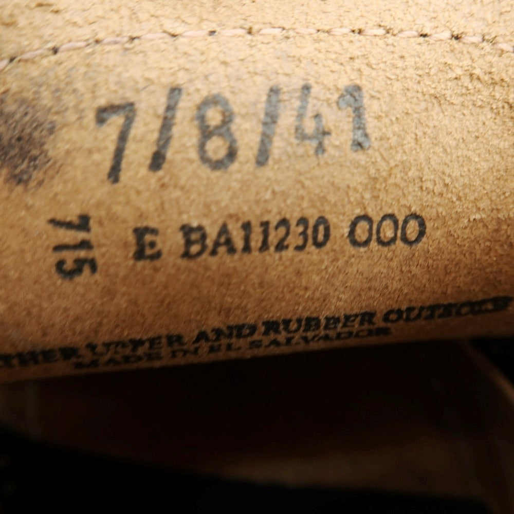 【中古】ジーエイチバス G.H.BASS&CO. CREPE TIE ガラスレザー ドレスシューズ ブラック【サイズ41】【 状態ランクB 】【 メンズ 】