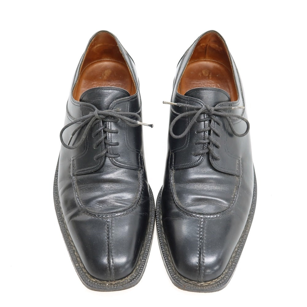 【中古】ボノーラ BONORA カーフ レザー ルベジェーゼ Uチップ ブラック【サイズ40】【 状態ランクB 】【 メンズ 】