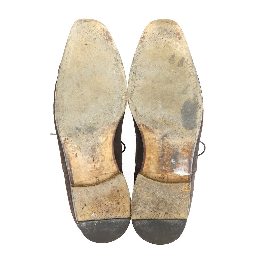 【中古】リゲイン REGAIN バケッタレザー ストレートチップ ダークブラウン【サイズ6】【 状態ランクC 】【 メンズ 】