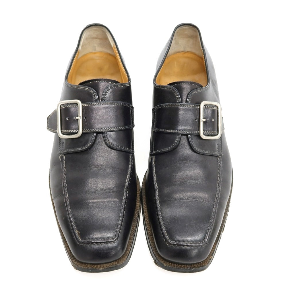 【中古】ステファノ ビ STEFANOBI カーフ ドレスシューズ ブラック【サイズ6 1/2】【 状態ランクB 】【 メンズ 】