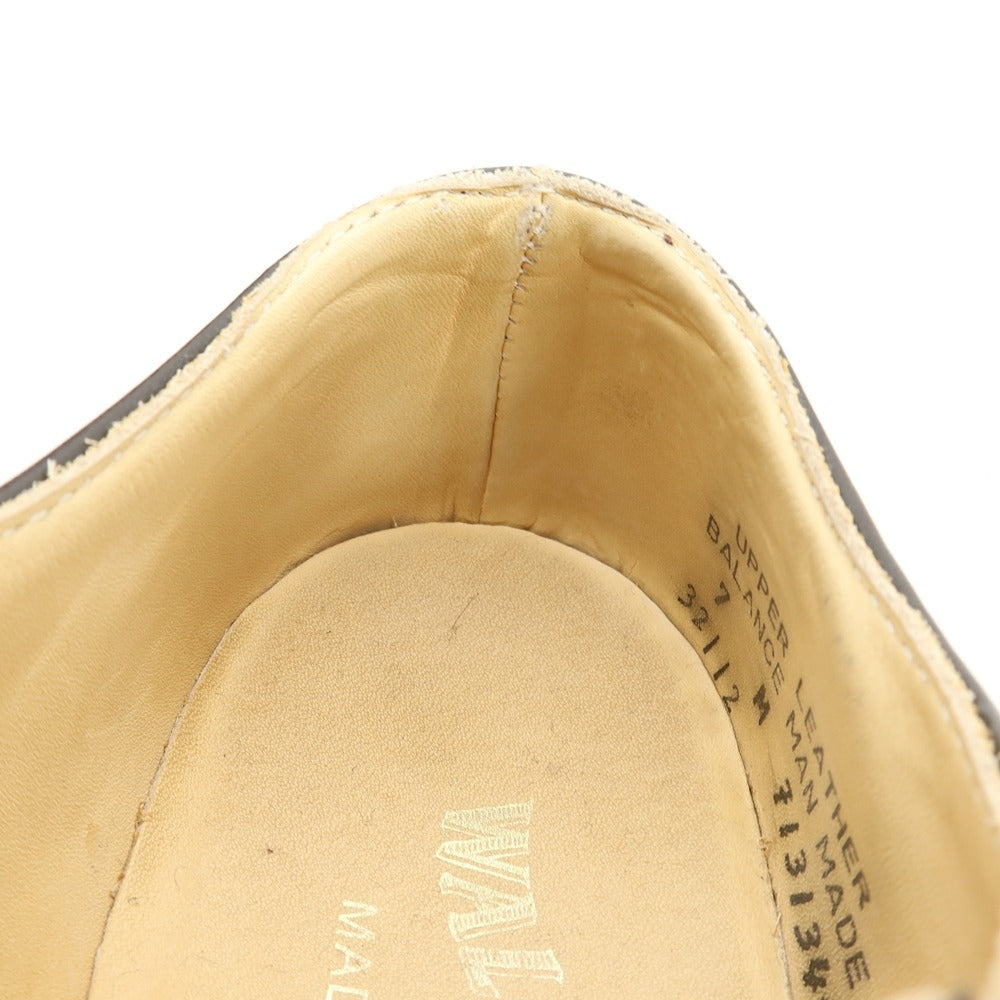 【中古】ウォークオーバー WALK OVER スエードレザー ドレスシューズ グレーxブラウン【サイズ7】【 状態ランクC 】【 メンズ 】