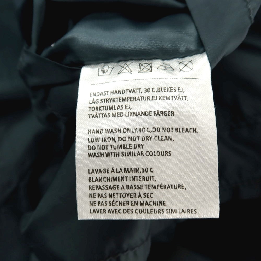 【中古】アクネ ACNE ポリエステル マウンテンパーカー ダークグリーン【サイズ46】【 状態ランクC 】【 メンズ 】