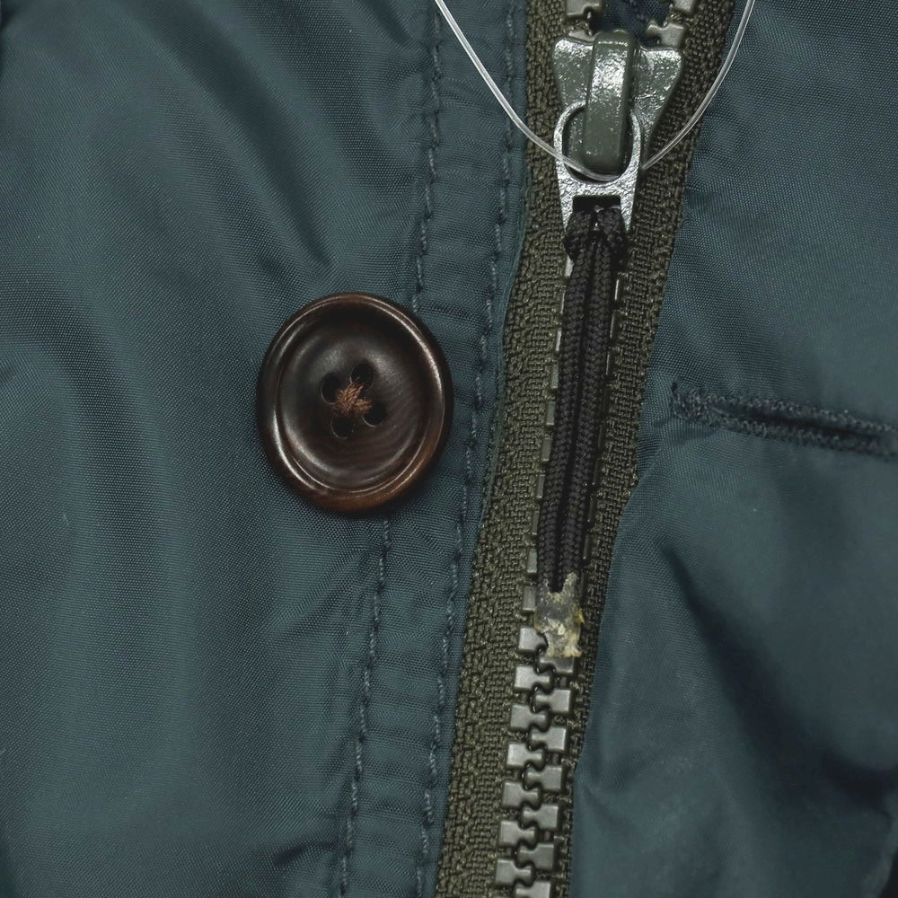 【中古】アクネ ACNE ポリエステル マウンテンパーカー ダークグリーン【サイズ46】【 状態ランクC 】【 メンズ 】