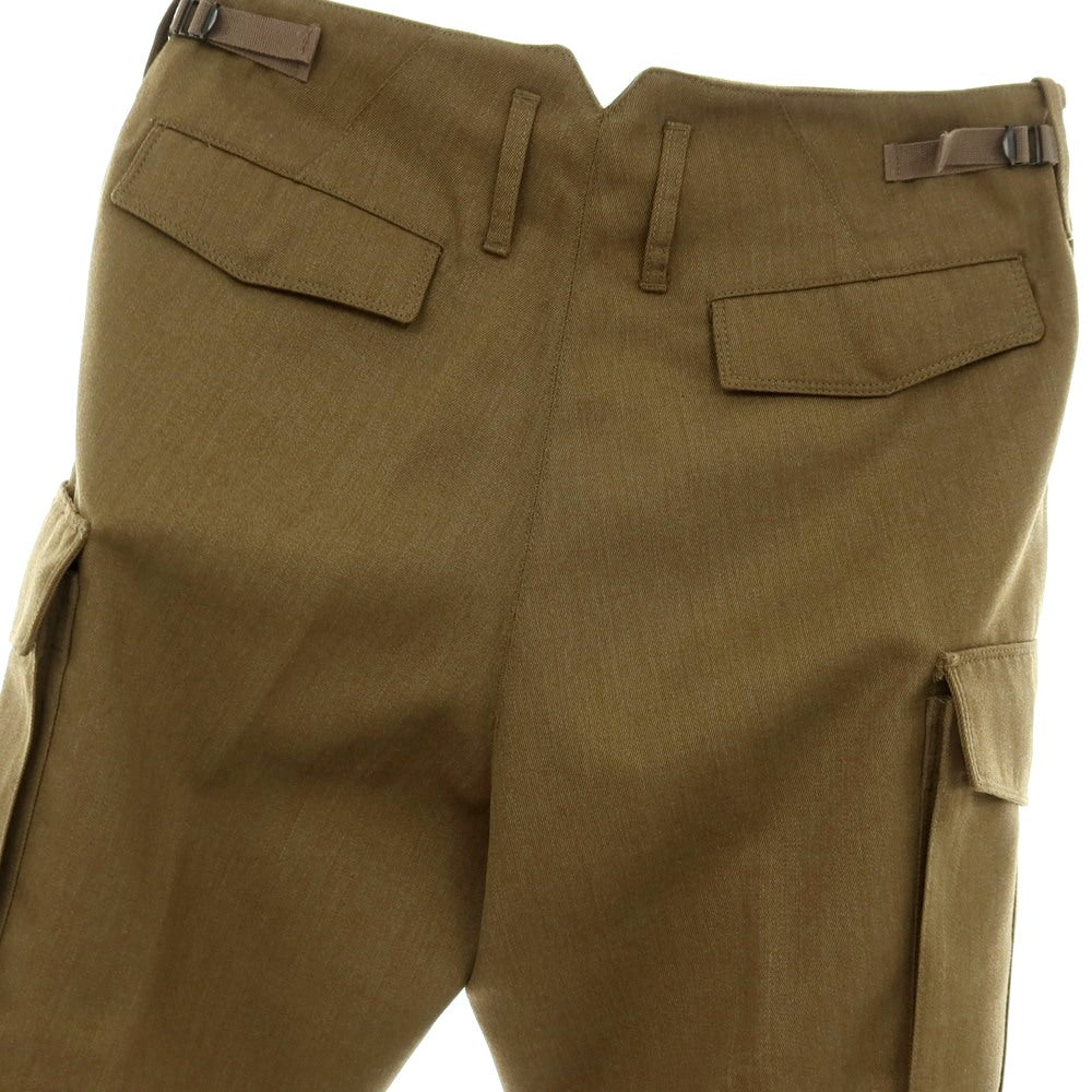 【中古】セラードアー CellarDoor CARGO ポリエステルウール カーゴパンツ カーキ系【サイズ46】【 状態ランクB 】【 メンズ 】