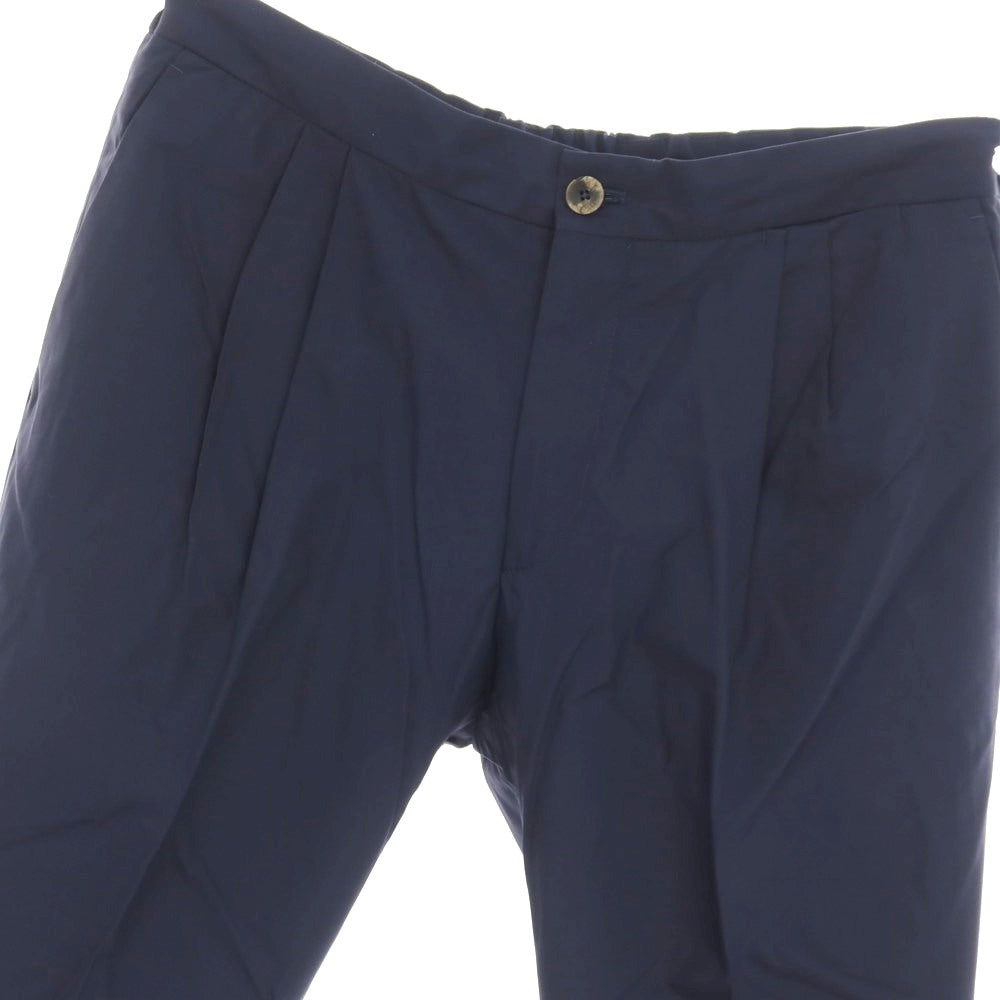 【中古】デヴォレ インチピット DEVORE Incipit LEISURE 2 バイオセラミックコットン イージースラックスパンツ ネイビー【サイズ48】【 状態ランクB 】【 メンズ 】