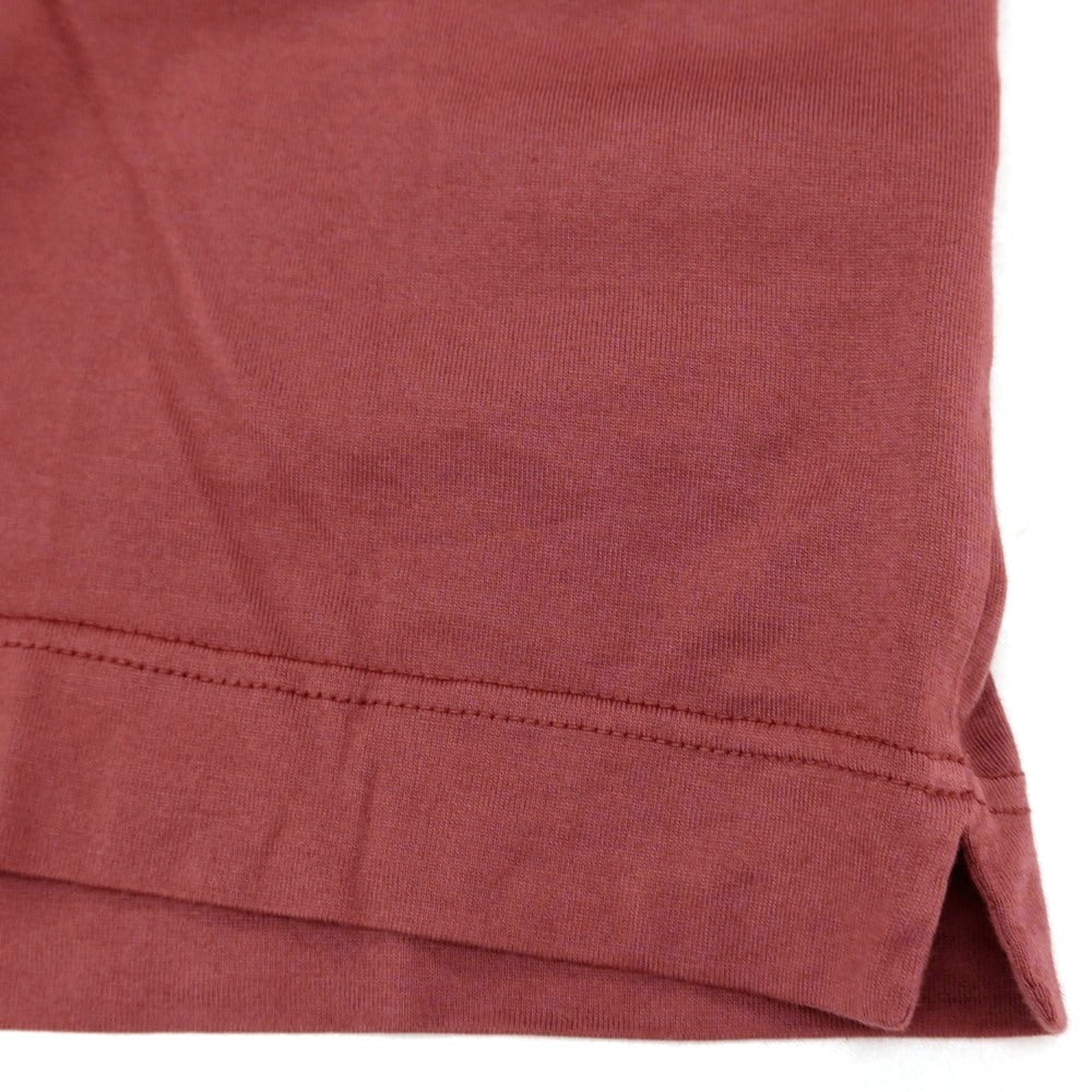 【中古】フェデーリ FEDELI コットン クルーネック 長袖Tシャツ ローズ【サイズ50】【 状態ランクB 】【 メンズ 】