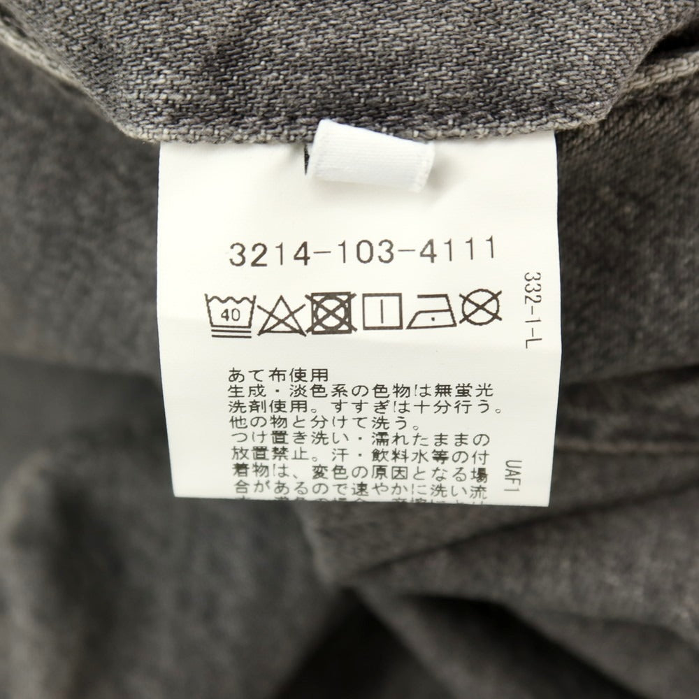 【中古】グリーンレーベルリラクシング green label relaxing コットン デニムパンツ ジーンズ グレー【サイズM】【 状態ランクB 】【 メンズ 】