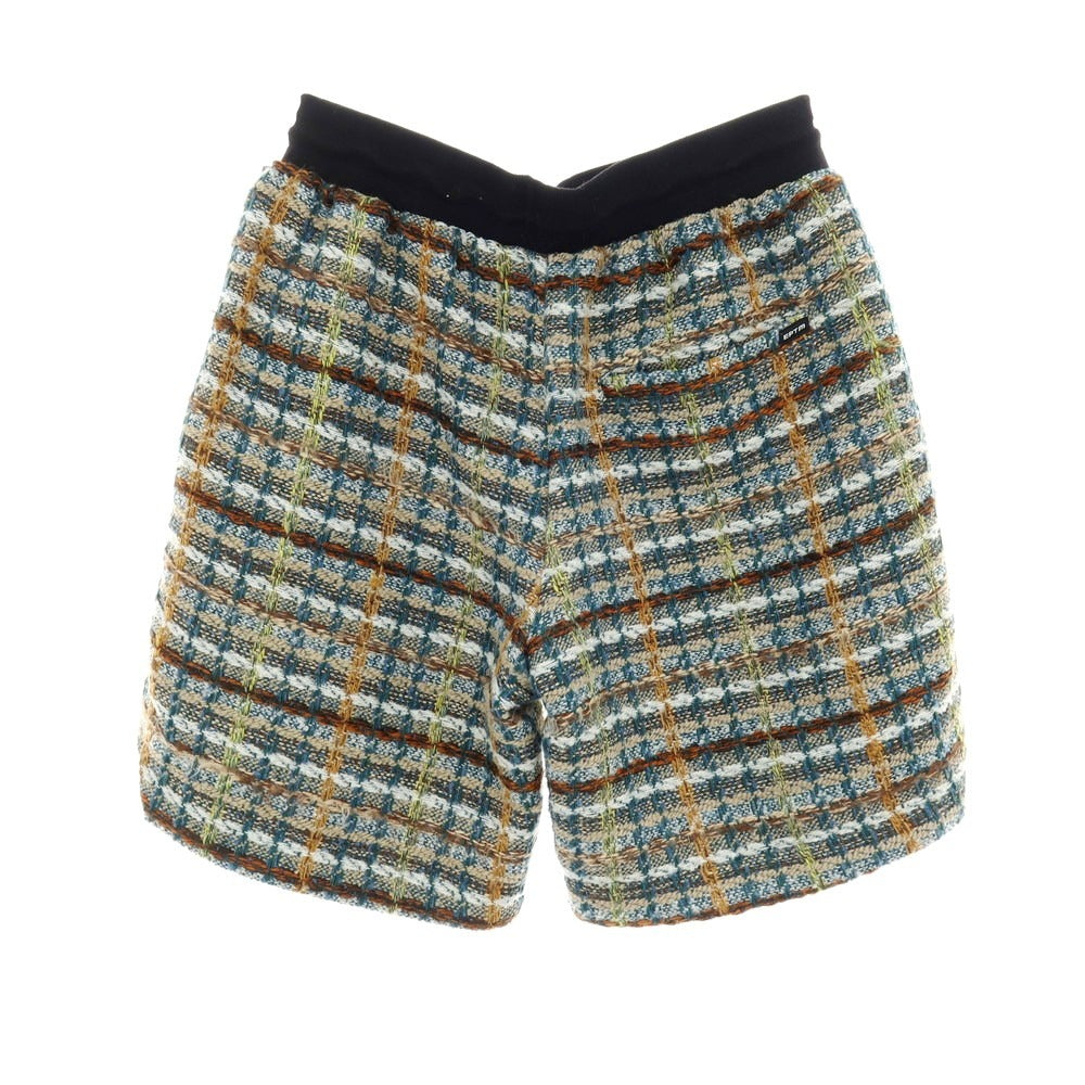【中古】エピトミ EPTM ポリエステル チェック ショートパンツ グリーン系【サイズM】【 状態ランクA 】【 メンズ 】