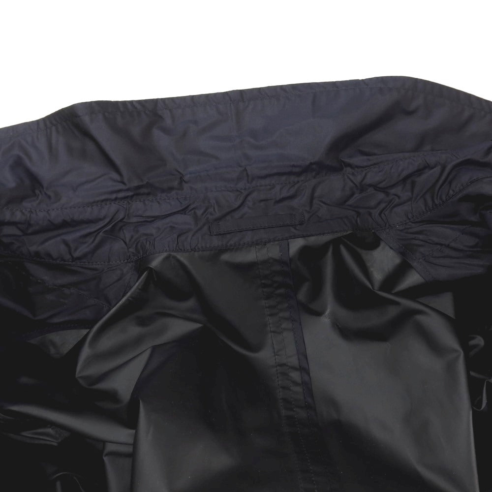 【中古】テツヤ カンダ TETSUYA KANDA シルク ステンカラーコート ネイビー【サイズ44】【 状態ランクB 】【 メンズ 】