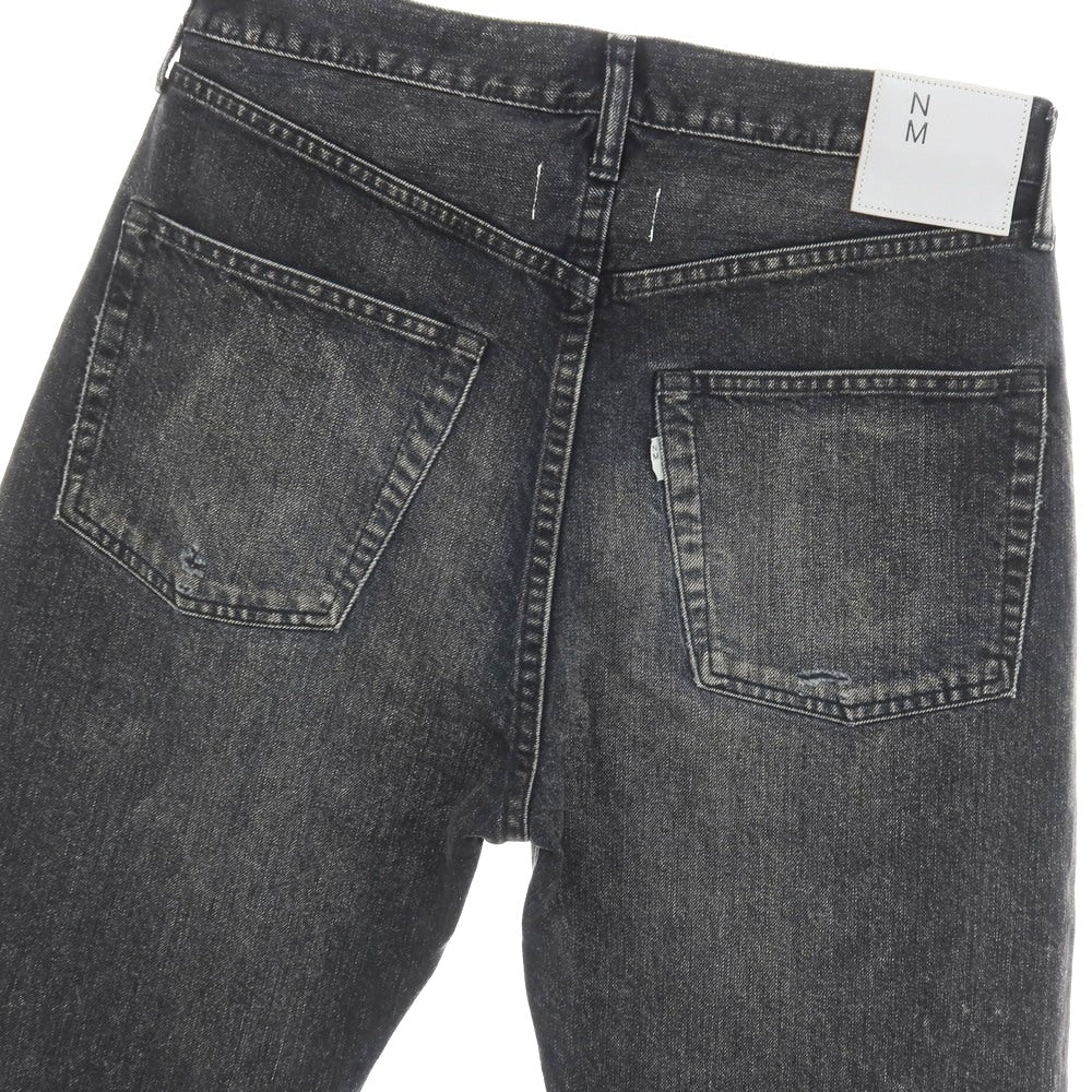 【中古】【未使用】ジュンヤワタナベ マン JUNYA WATANABE MAN x New Manual 2025年秋冬 コットン デニムパンツ ジーンズ グレーブラック【サイズM】【 状態ランクS 】【 メンズ 】