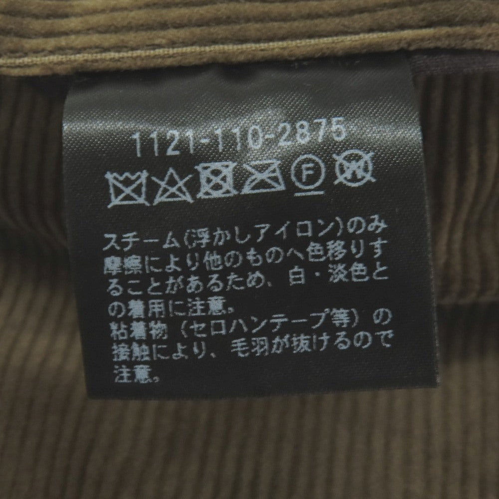 【中古】ユナイテッドアローズ UNITED ARROWS ストレッチ コットン 中太畝 コーデュロイパンツ ブラウン【サイズ46】【 状態ランクB 】【 メンズ 】