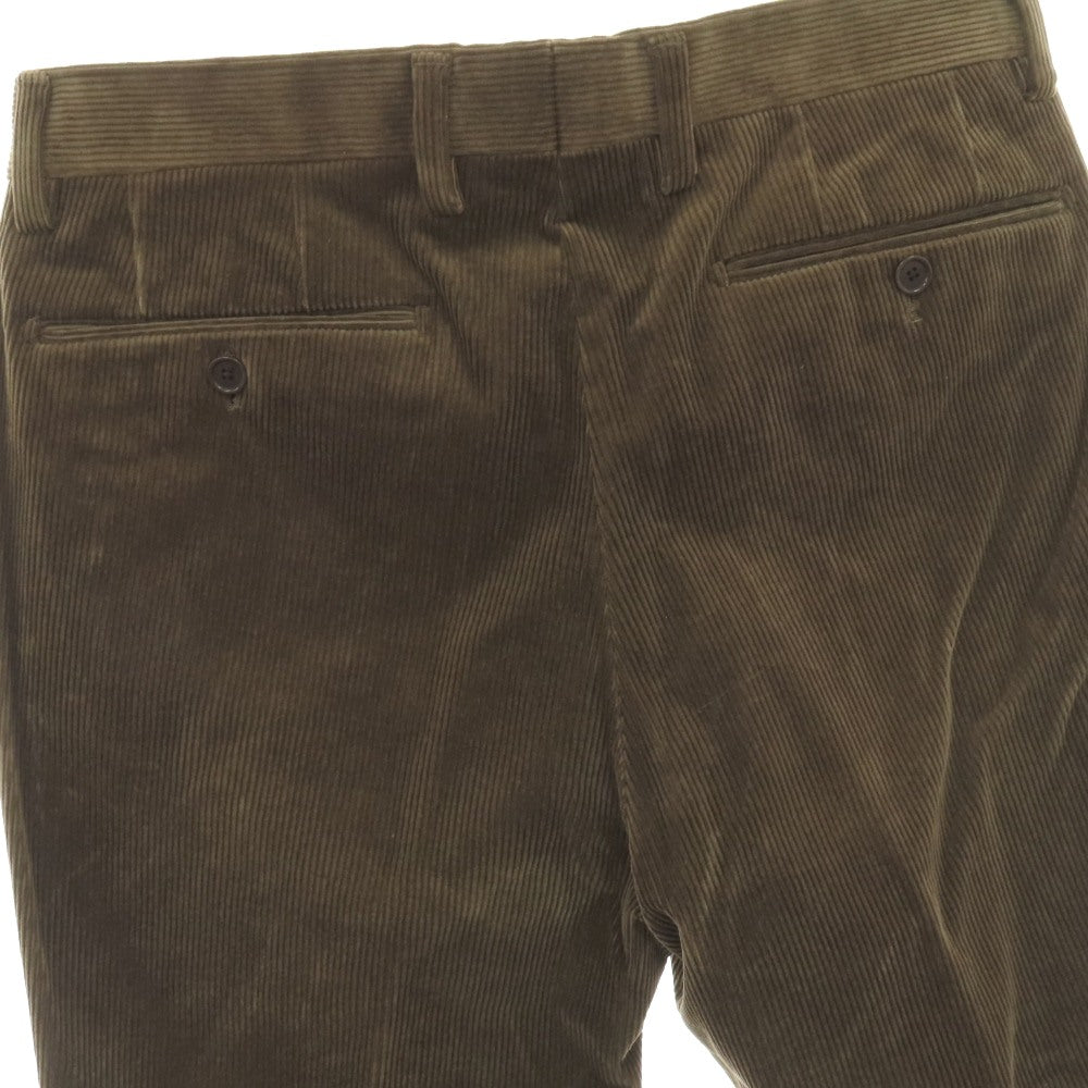 【中古】ユナイテッドアローズ UNITED ARROWS ストレッチ コットン 中太畝 コーデュロイパンツ ブラウン【サイズ46】【 状態ランクB 】【 メンズ 】