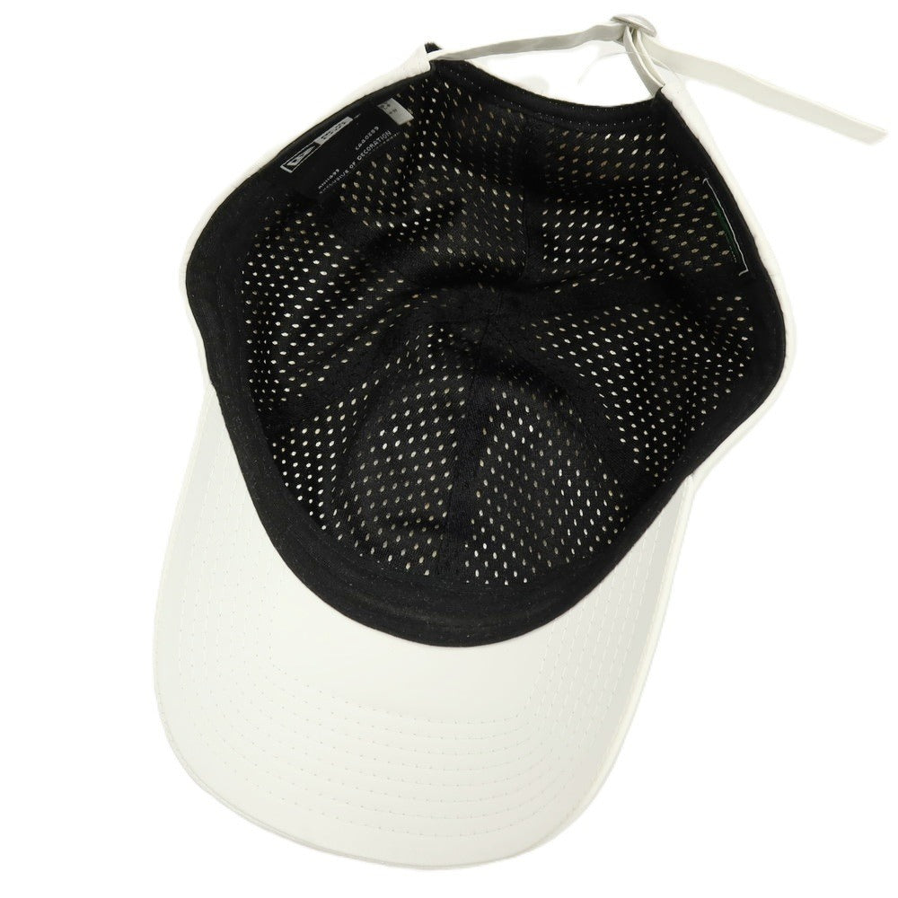 【中古】ビームス ゴルフ BEAMS GOLF NEWERA ナイロン キャップ 帽子 ホワイト【 状態ランクB 】【 メンズ 】